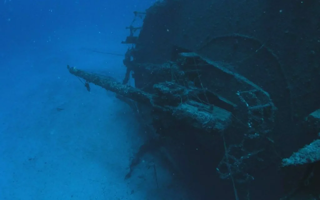 The Uss Rankin Shipwreck