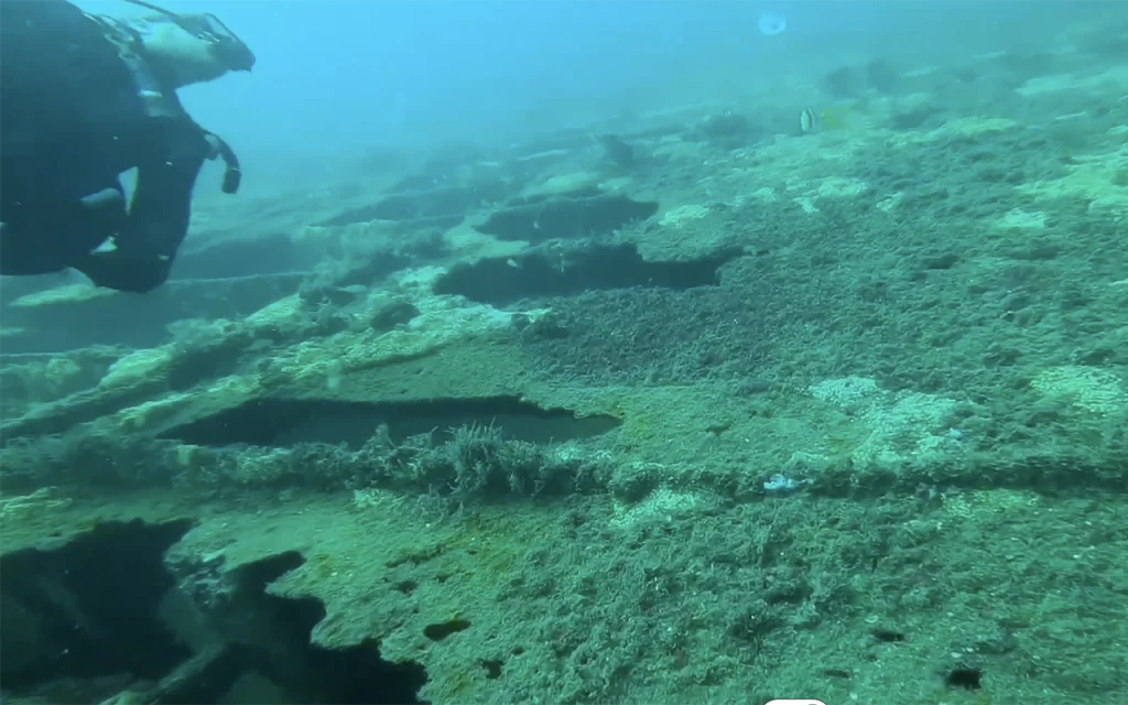 USS Mindanao Shipwreck