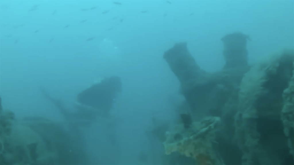 USS Curb Shipwreck