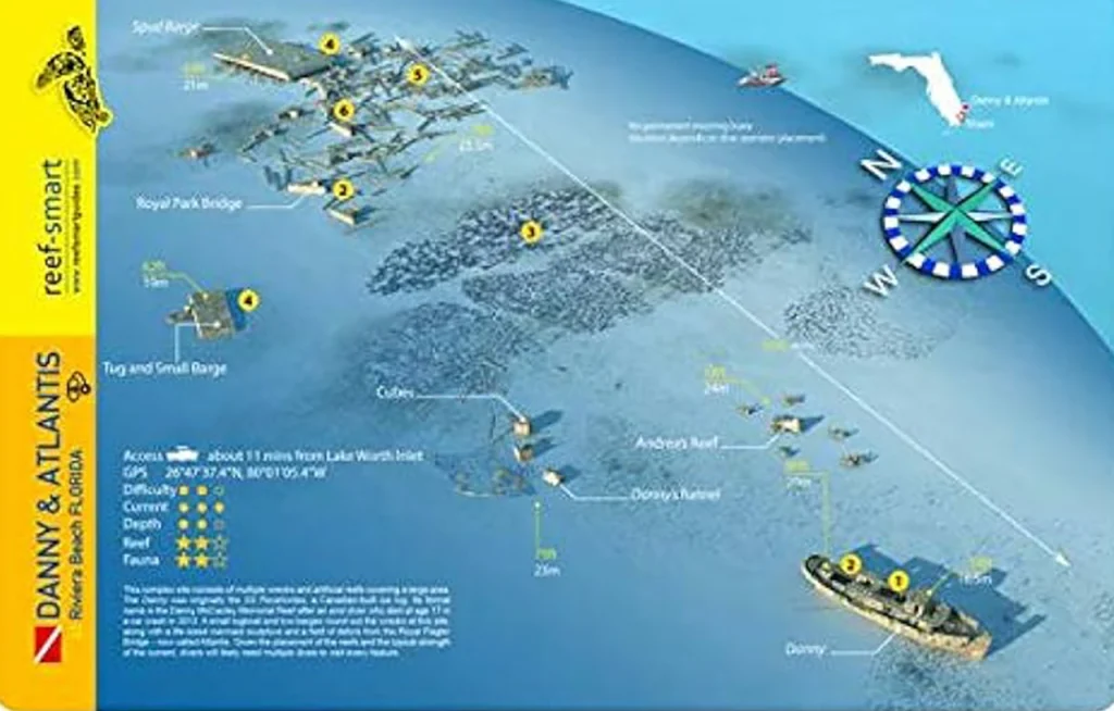 The Danny Dive Map